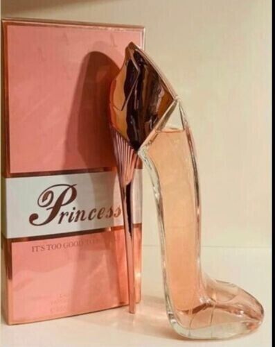 PRINCESS LADIES HIGH HEEL SHOES PINK EAU DE PERFUME