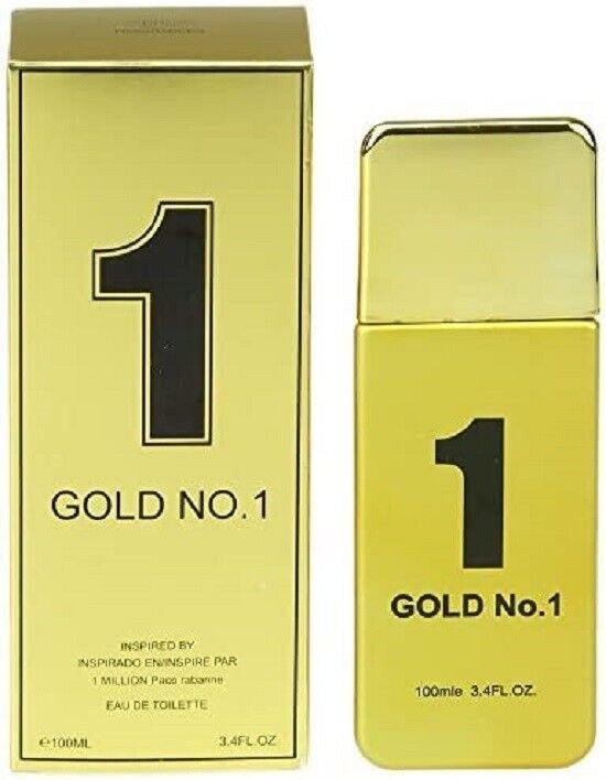 GOLD NO. 1 MEN'S EAU DE TOILETTE COLOGNE