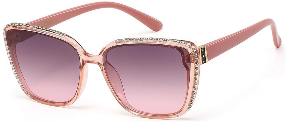 RHINESTONE UV400 SQUARE WOMEN'S SUNGLASSES