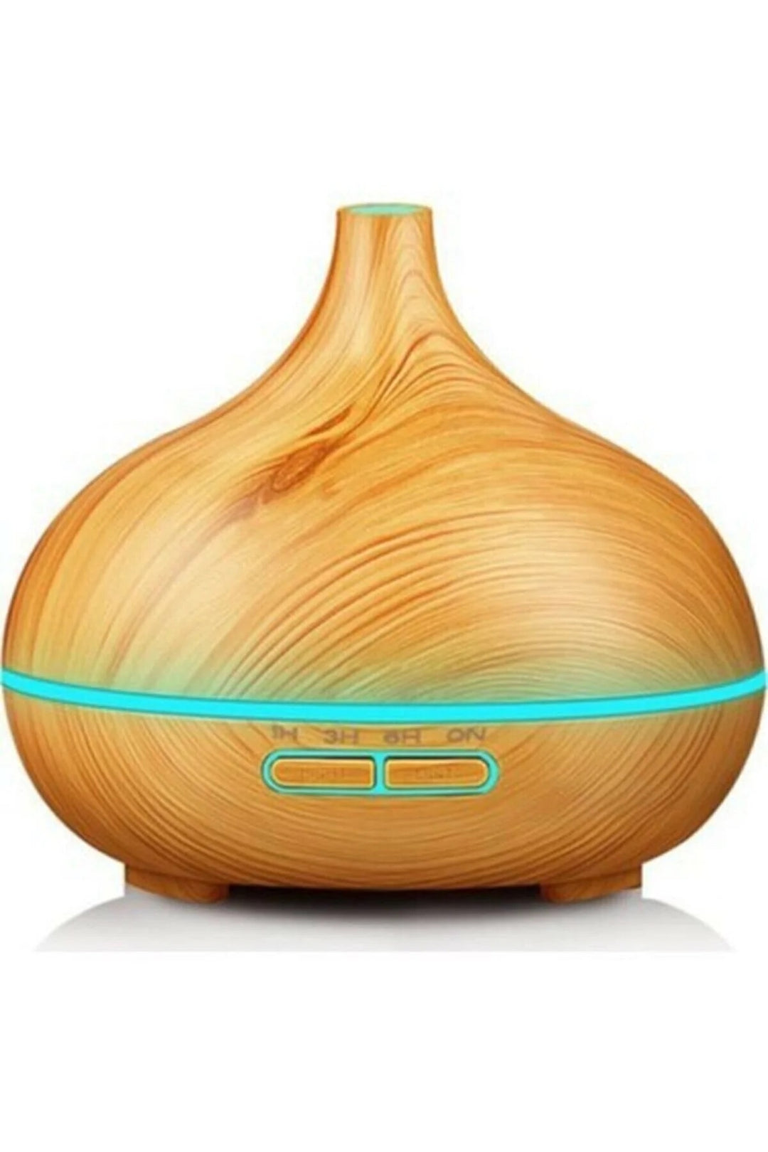 ESSENTIAL OIL AROMATHERAPY ULTRASONIC DIFFUSER IN NATURAL WOOD COLOR