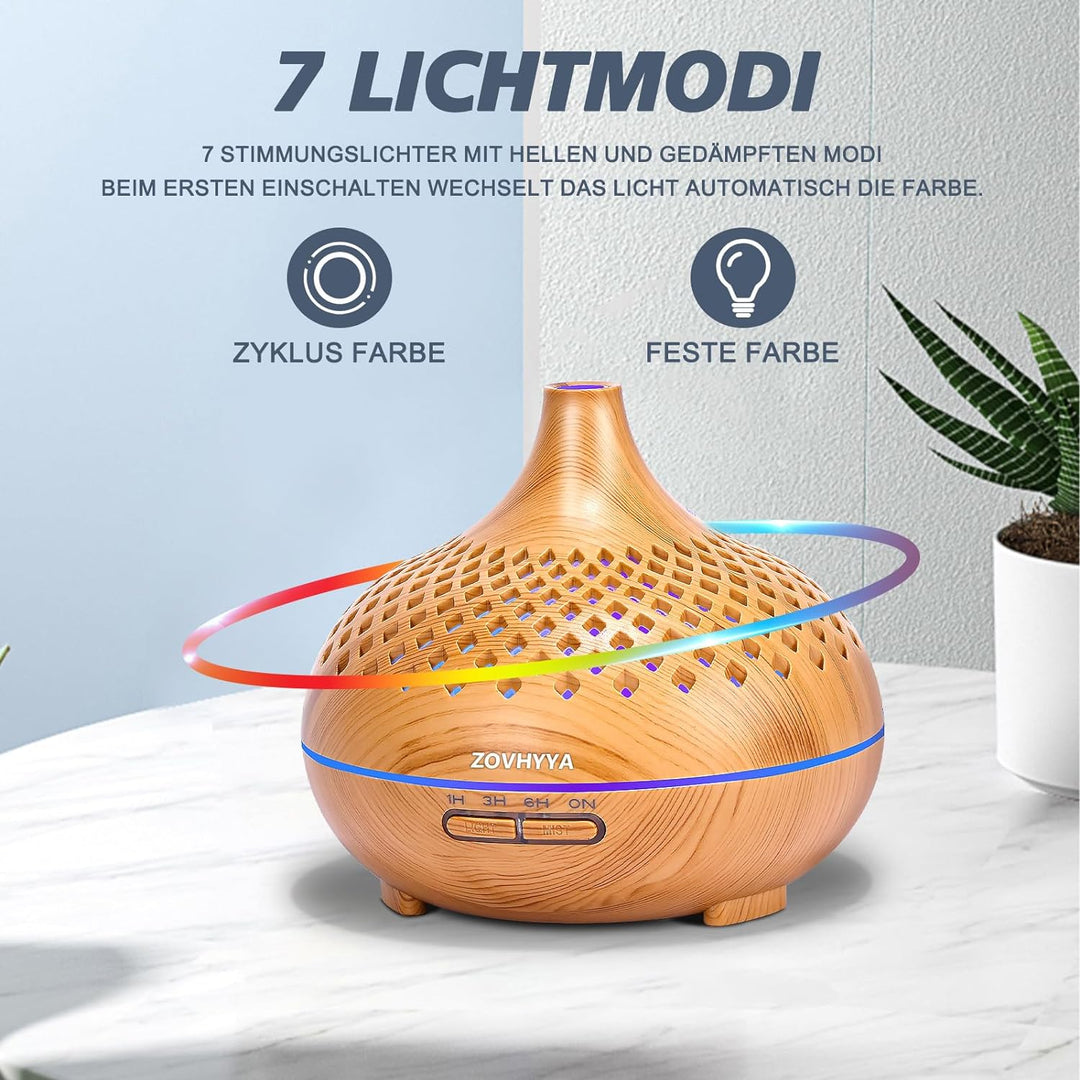 ESSENTIAL OIL AROMATHERAPY ULTRASONIC DIFFUSER