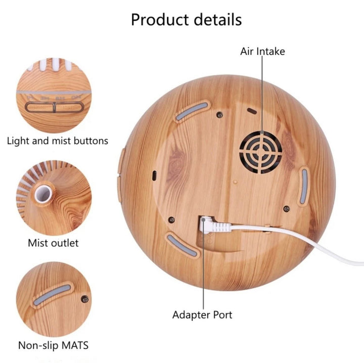 ESSENTIAL OIL AROMATHERAPY ULTRASONIC DIFFUSER