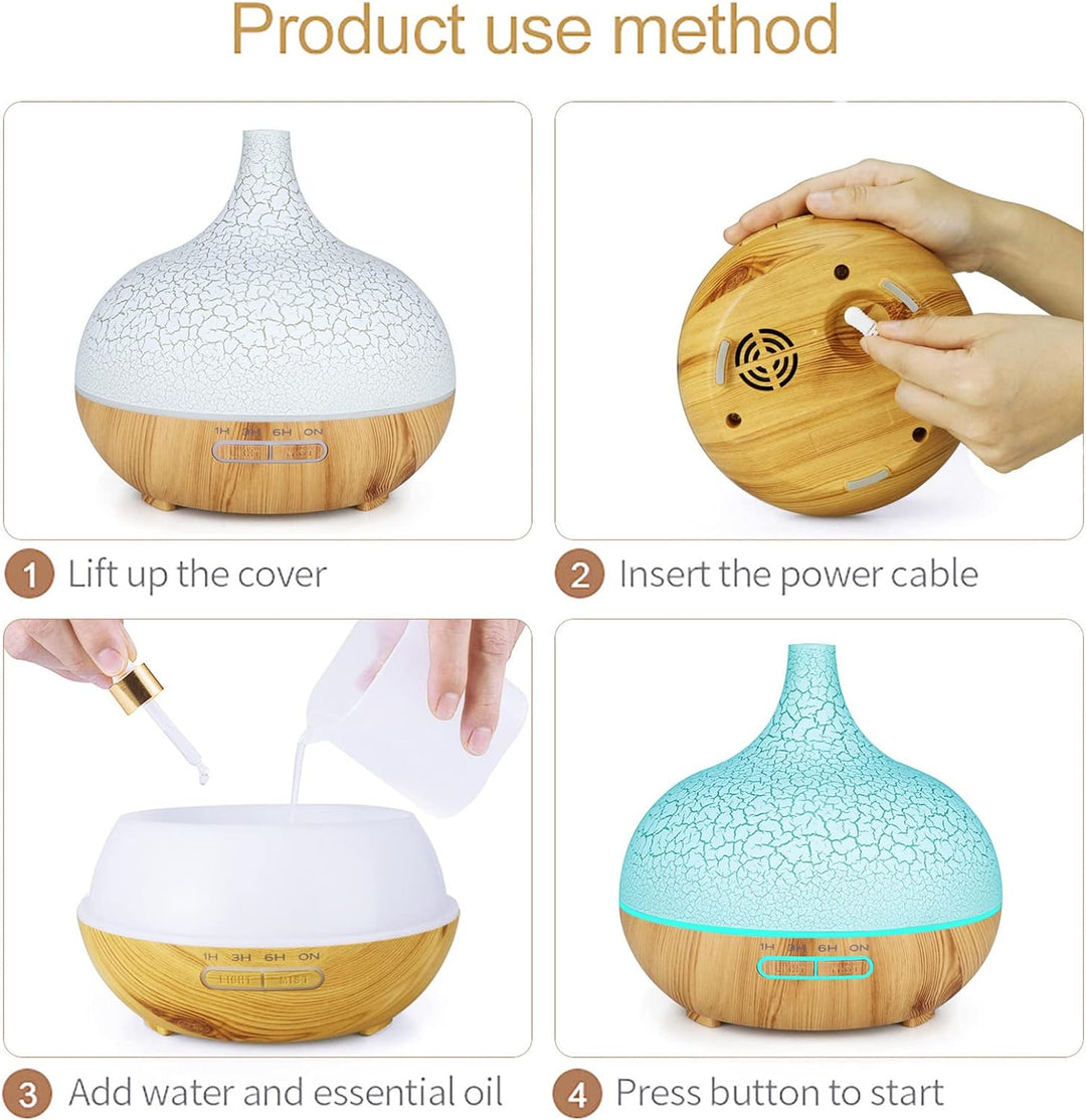 ESSENTIAL OIL AROMATHERAPY ULTRASONIC DIFFUSER