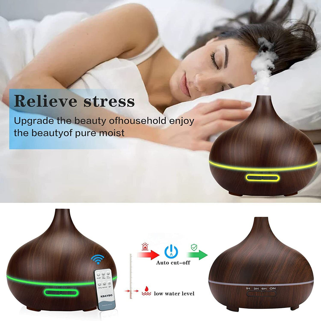 ESSENTIAL OIL AROMATHERAPY ULTRASONIC DIFFUSER