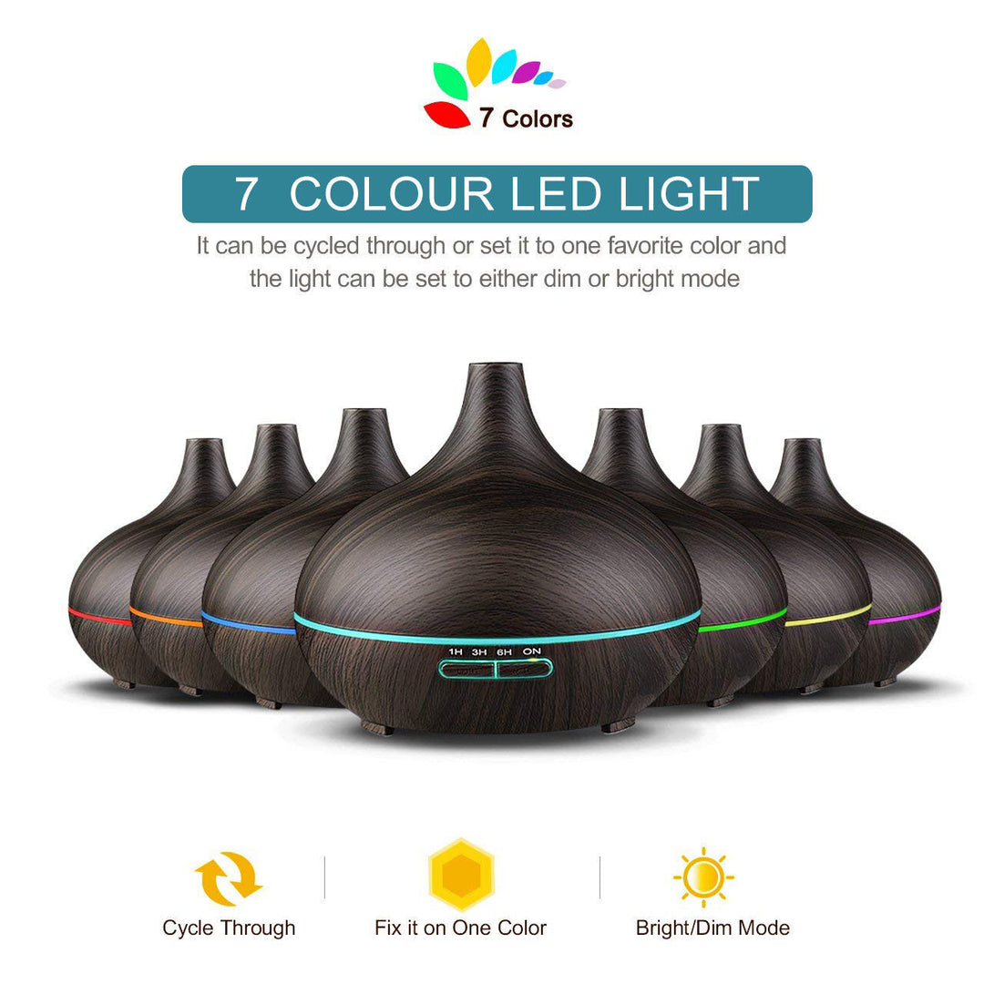 ESSENTIAL OIL AROMATHERAPY ULTRASONIC DIFFUSER