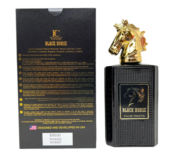 FRAGRANCE COUTURE COLLECTION MEN'S BLACK HORSE EAU DE PARFUM SPRAY