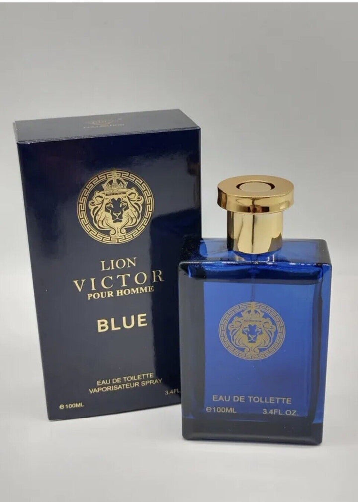 LION VICTOR VERSATILE BLUE MEN'S EAU DE TOILETTE SPRAY 3.4 OZ