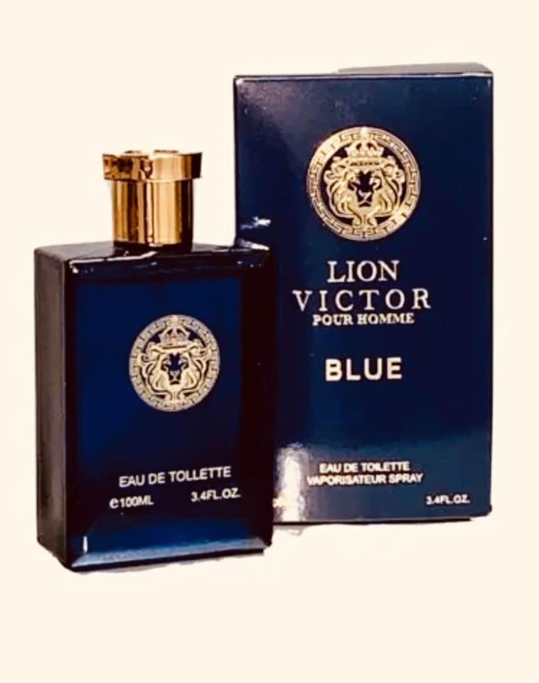 LION VICTOR VERSATILE BLUE MEN'S EAU DE TOILETTE SPRAY 3.4 OZ