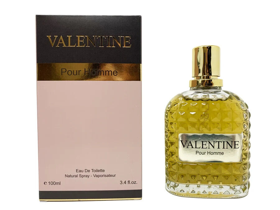 VALENTINE POUR HOMME EUE DE TOILETTE SPRAY 3.4 OZ