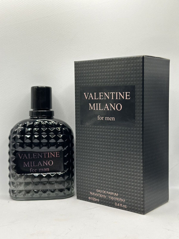 VALENTINE MILANO MEN'S EAU DE TOILETTE PERFUME 3.4 OZ